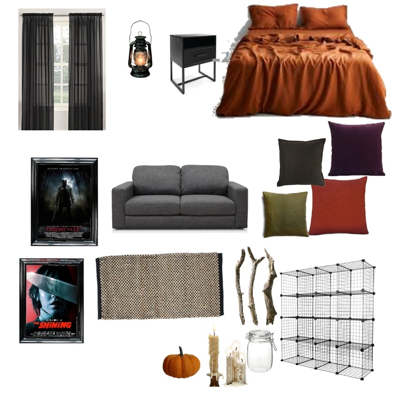 Spooky Chic1 Mood Board by jackeen on Style Sourcebook