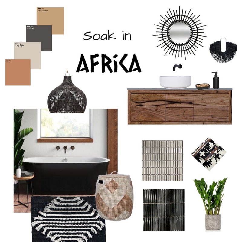 Soak in Africa Mood Board by Alicia.Addison on Style Sourcebook