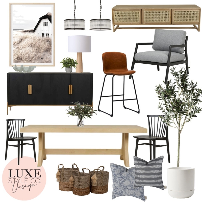 Hamptons coastal Mood Board by Luxe Style Co. on Style Sourcebook