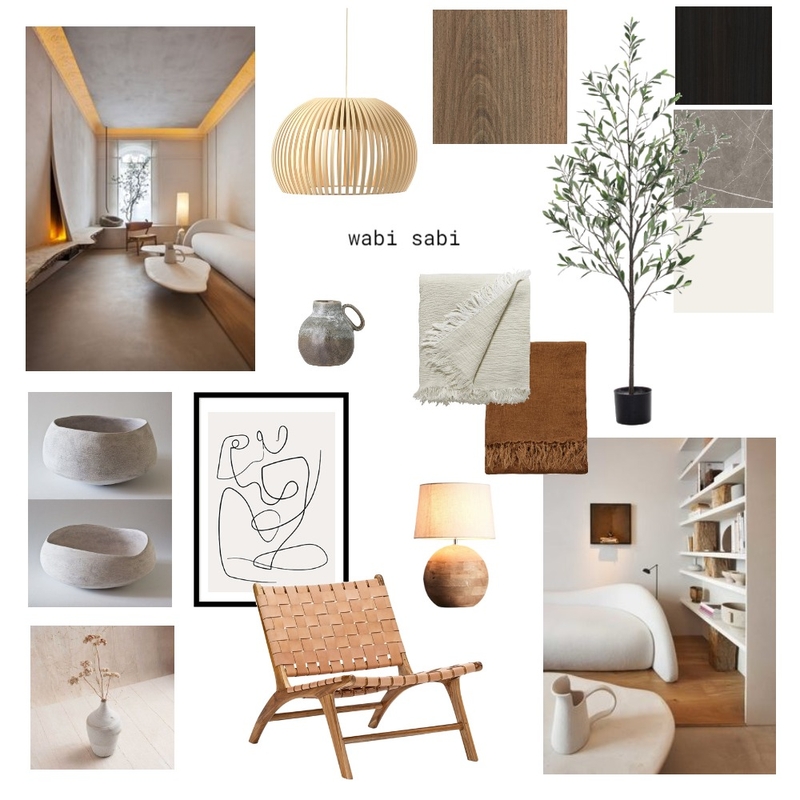 Wabi Sabi Mood Board by chauee on Style Sourcebook