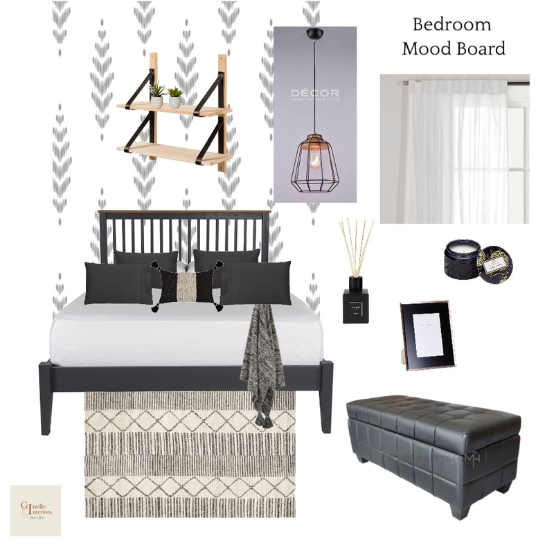 Bedroom Mood Board by GinelleChavez on Style Sourcebook