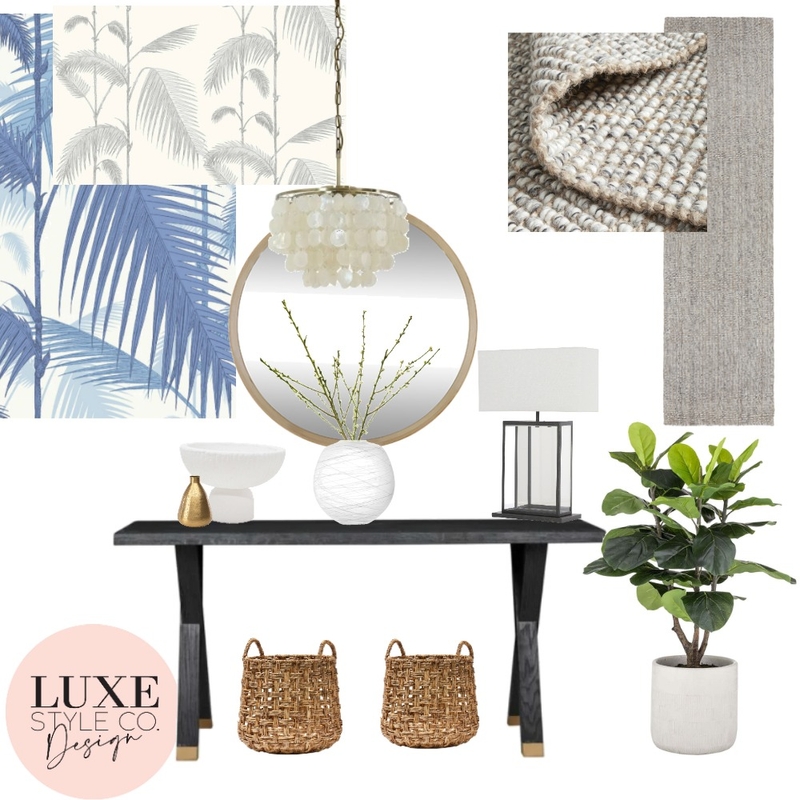 Entrance Hall and Corridor Mood Board by Luxe Style Co. on Style Sourcebook