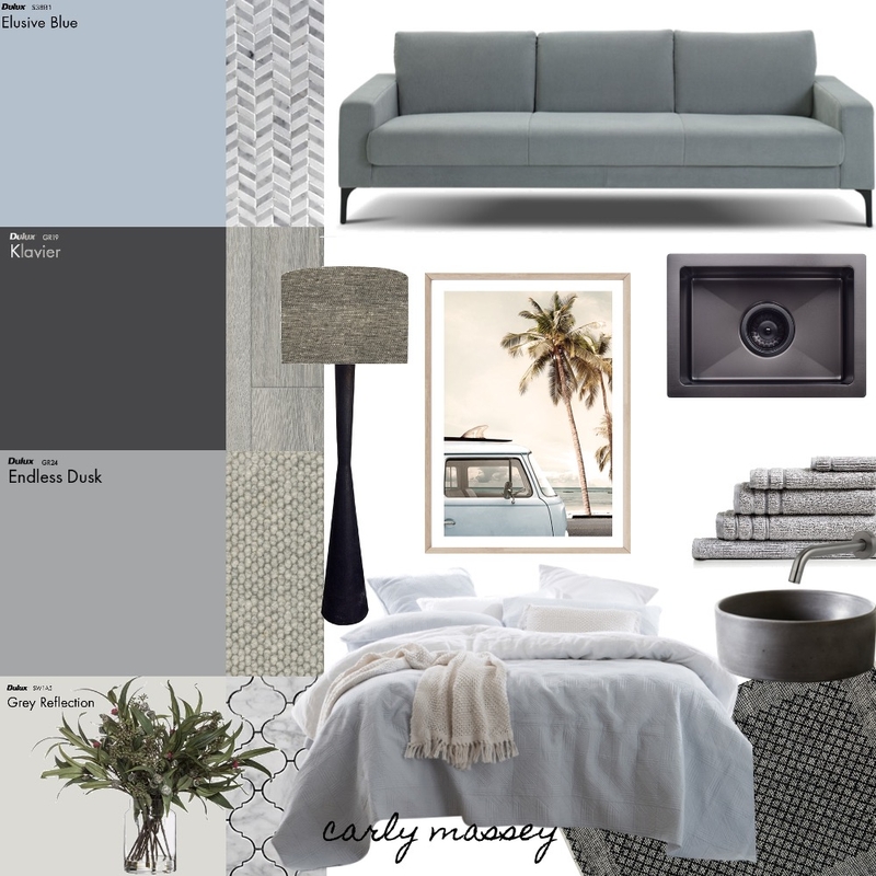 Accented achromatic Mood Board by CarlyMM on Style Sourcebook