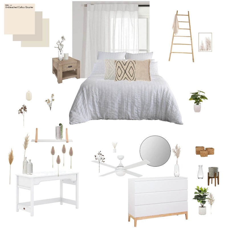 Bohemian Bedroom Mood Board by marybella on Style Sourcebook