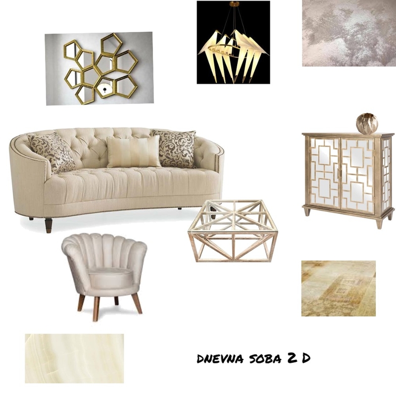 dnevna soba 2 D Mood Board by archifaciledesign4 on Style Sourcebook