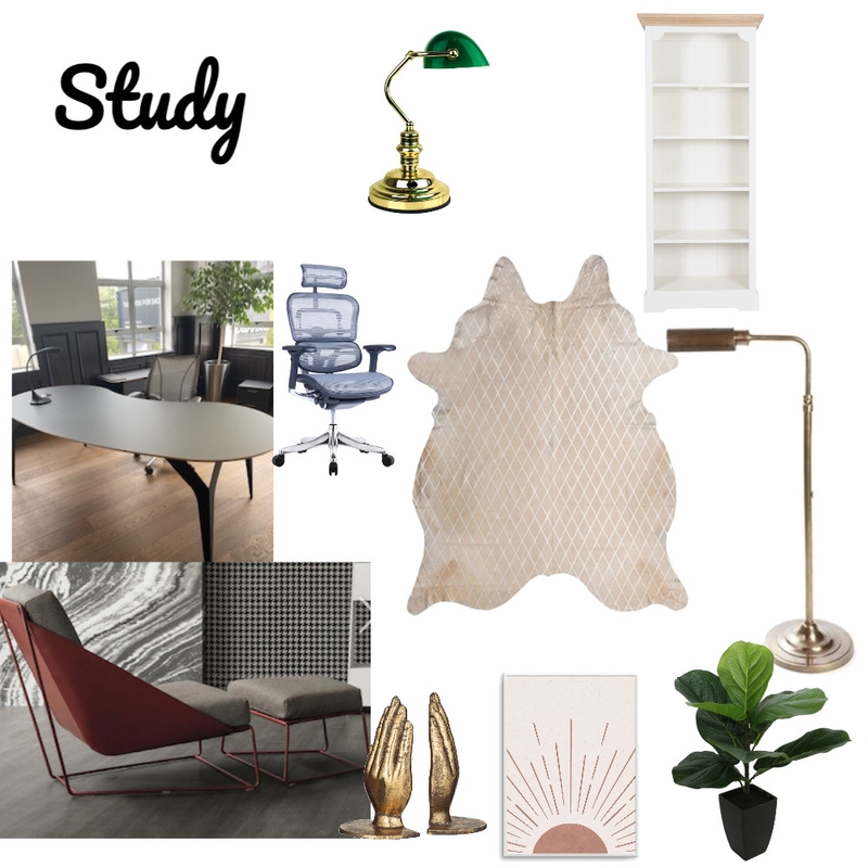 Study Mood Board by Anisha on Style Sourcebook