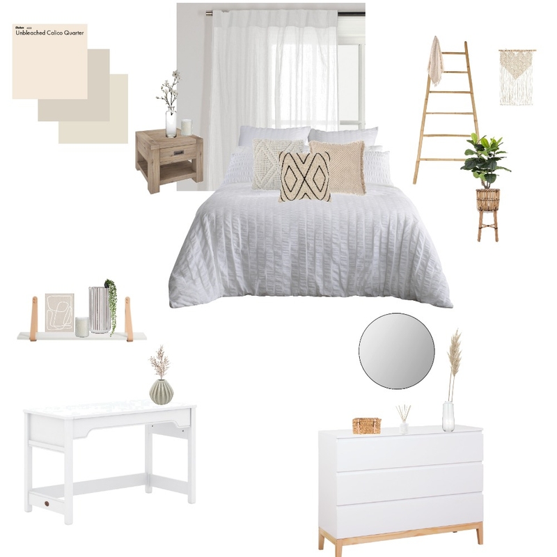 Bohemian Bedroom Mood Board by marybella on Style Sourcebook
