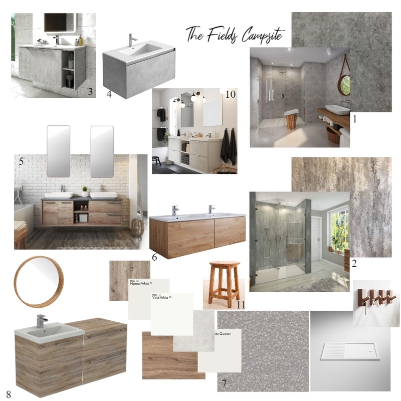 The Fields Campsite Mood Board by Samloulouise on Style Sourcebook