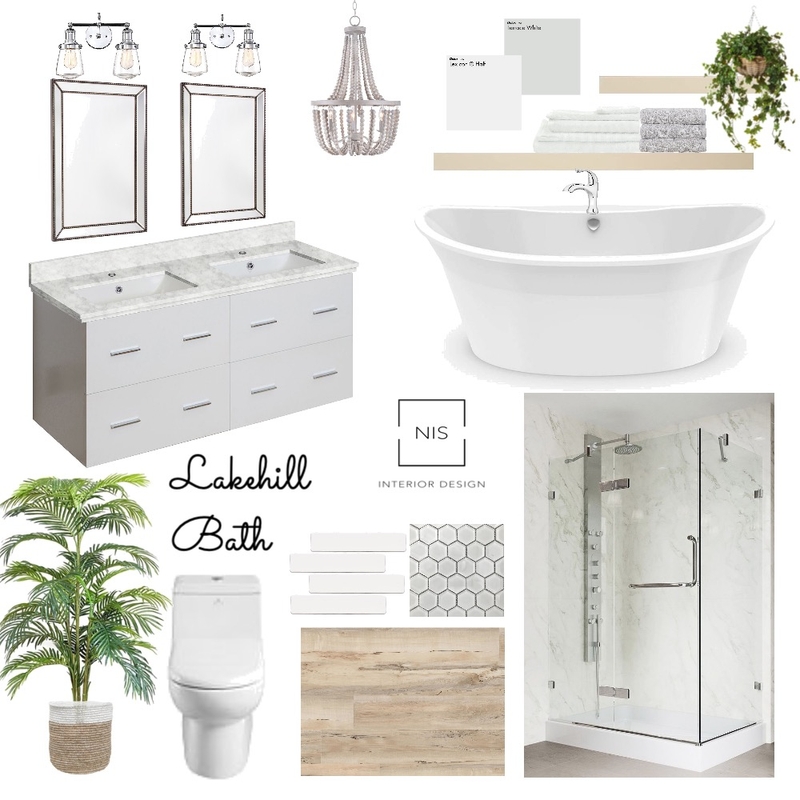 Lakehill Main Bathroom (final) Mood Board by Nis Interiors on Style Sourcebook