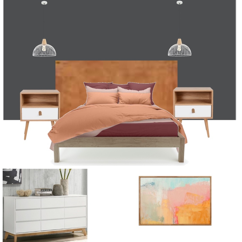 Renko's Bedroom Option 8 Mood Board by Williams Way Interior Decorating on Style Sourcebook