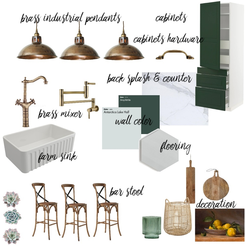 kitchen mood board Mood Board by walaa_81 on Style Sourcebook