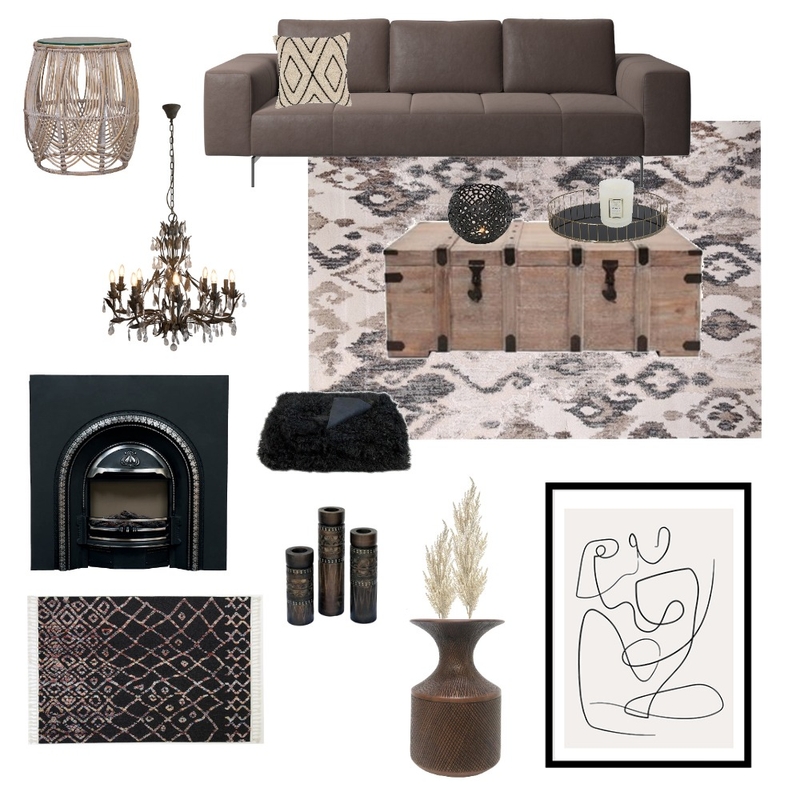 Sexy Mood Mood Board by Maegan Perl Designs on Style Sourcebook