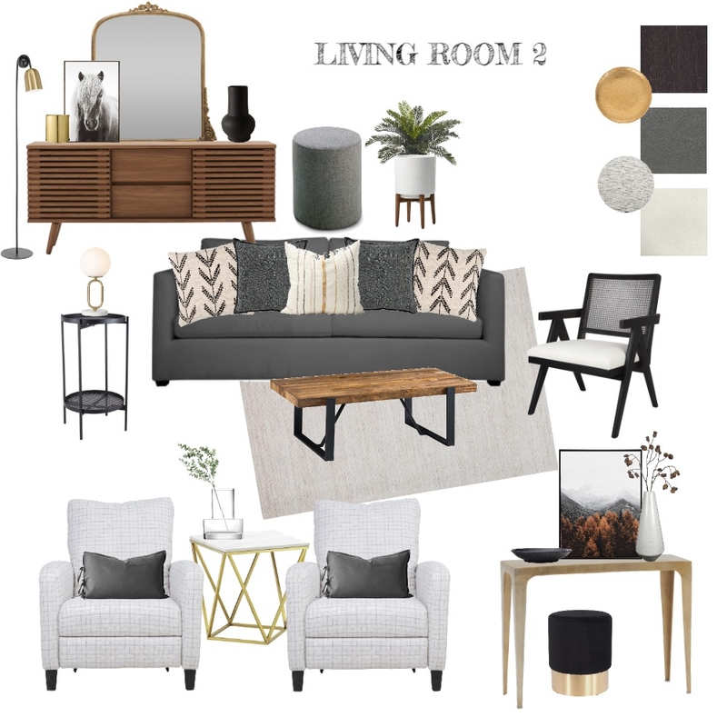 Sharon Penner LIVING ROOM 2 Mood Board by rooms by robyn on Style Sourcebook