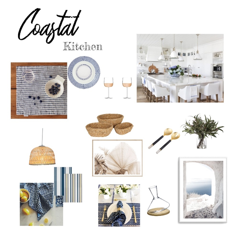 Coastal Kitchen Mood Board by Karen Graham on Style Sourcebook