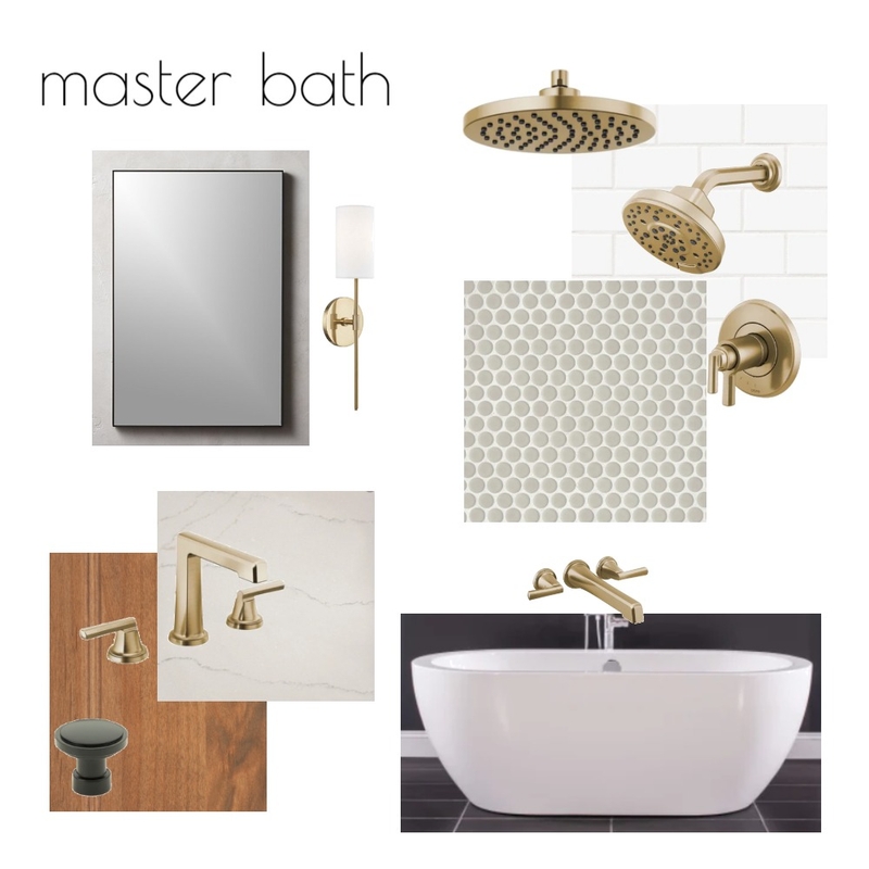 Connolly master bath Mood Board by JoCo Design Studio on Style Sourcebook