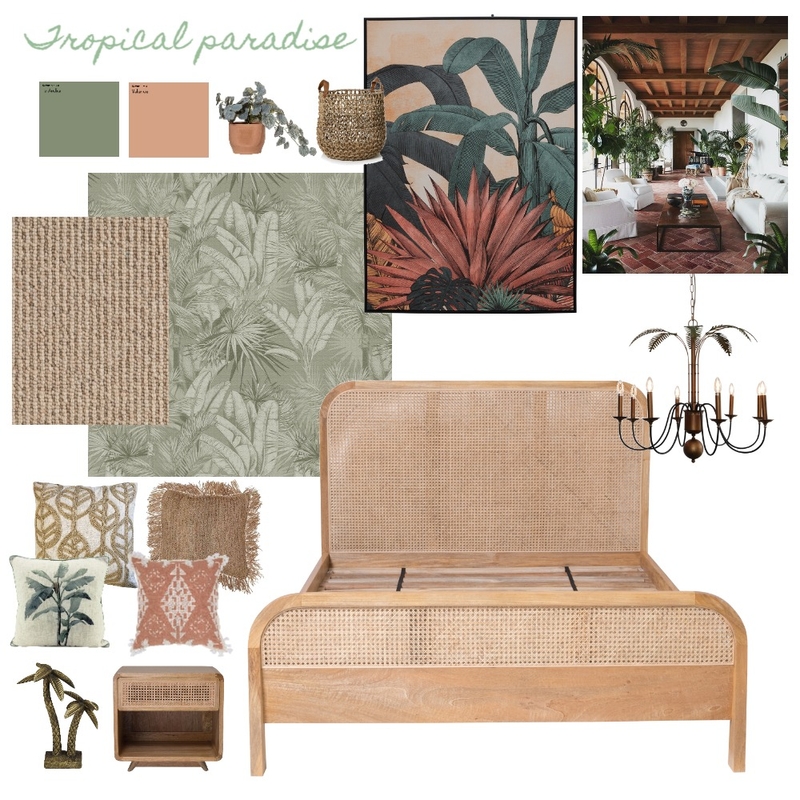 Tropical paradise Mood Board by JanineTye on Style Sourcebook