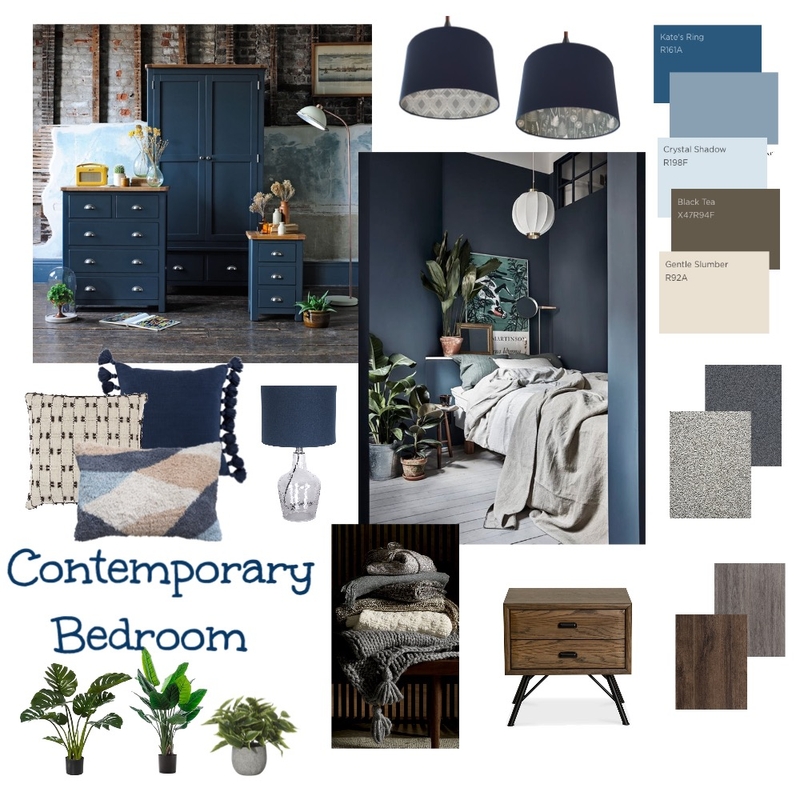 Contemporary Bedroom Mood Board by Rogue on Style Sourcebook