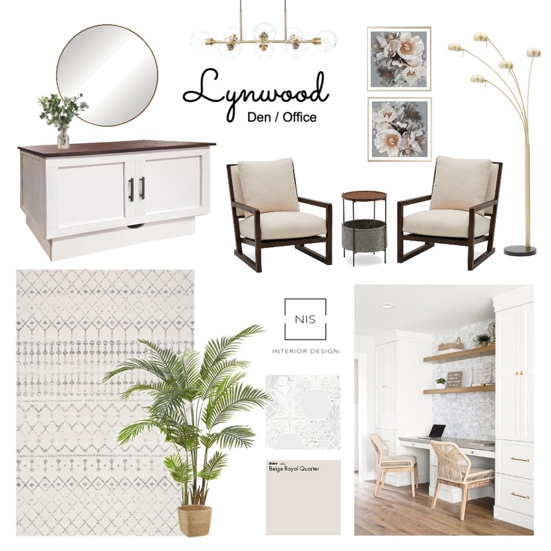 Lynwood Den/Office (option B) Mood Board by Nis Interiors on Style Sourcebook