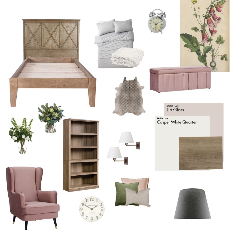Foxglove Bedroom Mood Board by Bella on Style Sourcebook
