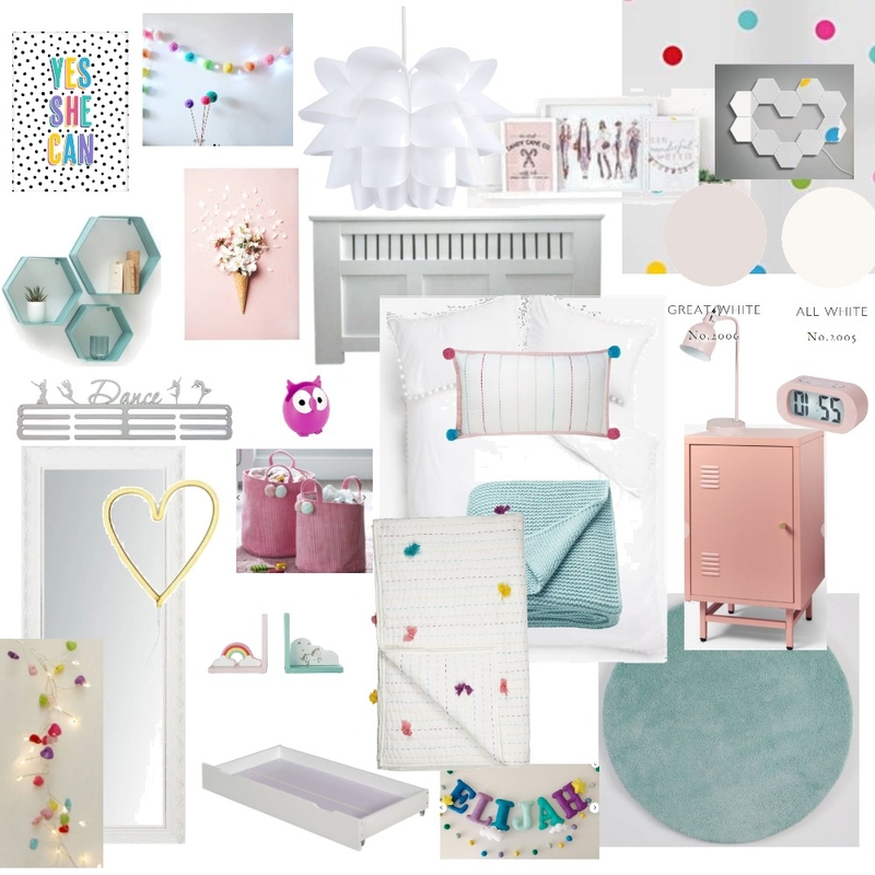 Evelyn's Bedroom Mood Board by Steph Smith on Style Sourcebook