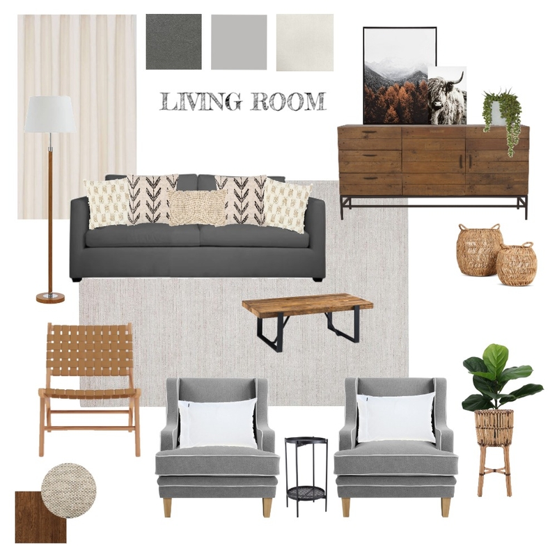 Sharon Penner LIVING ROOM FINAL Mood Board by rooms by robyn on Style Sourcebook