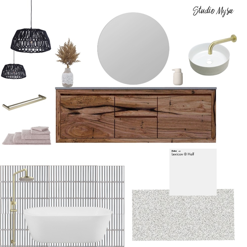 Bathroom Mood Board by Mysa Design on Style Sourcebook