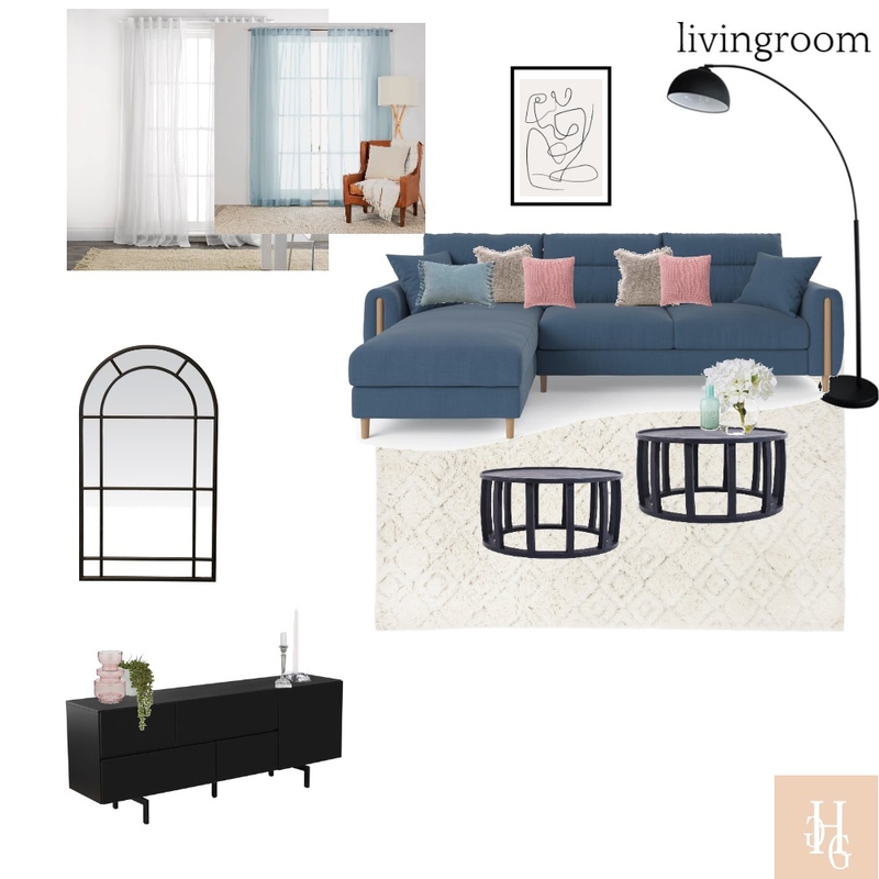 ola livingroom Mood Board by GalGutermaqn on Style Sourcebook