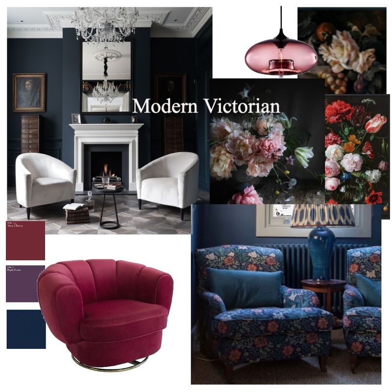 Modern Victorian Mood Board by Amanda Cook on Style Sourcebook