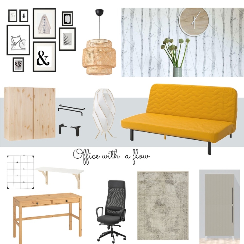 Adina Dedeu Home Office Mood Board by Designful.ro on Style Sourcebook