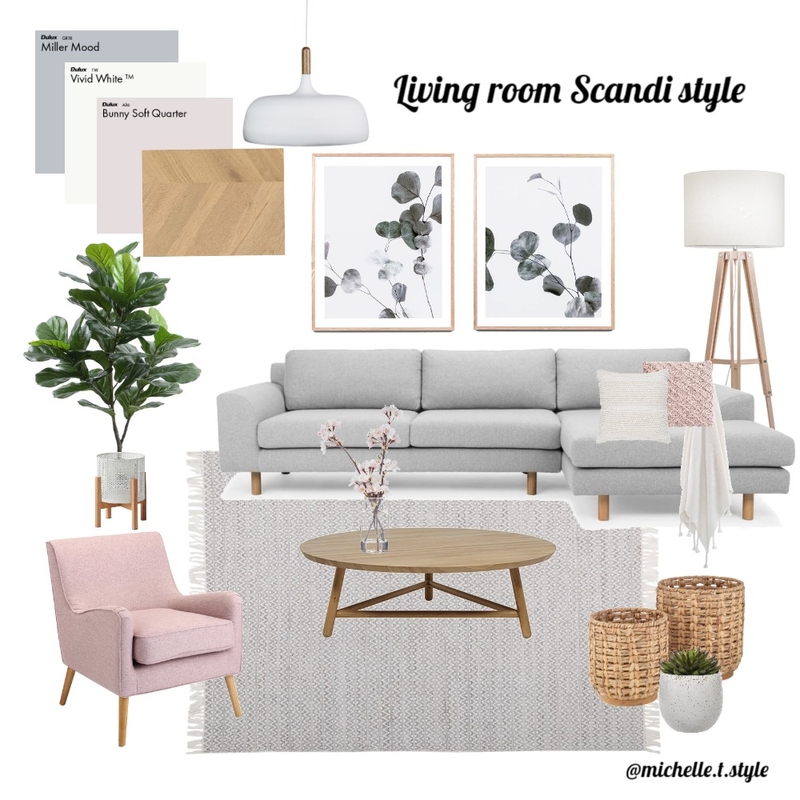 Living room Scandi style Mood Board by MishyTran on Style Sourcebook