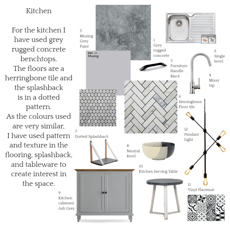 Sample Board Kitchen Mood Board by juliaexley on Style Sourcebook