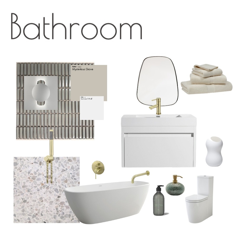 Bathroom concept Mood Board by Negri Interiors on Style Sourcebook