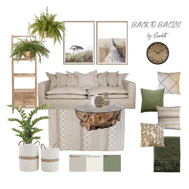 Back to Basics by Scarlett L Mood Board by Oz Design Macgregor Store on Style Sourcebook