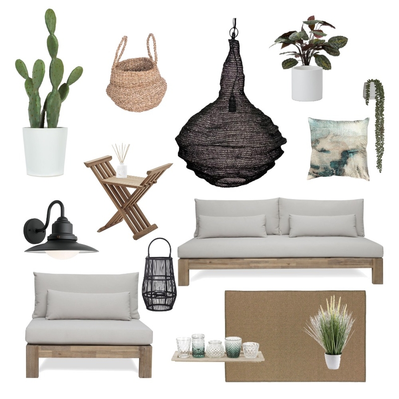 Mykonos outdoor vibes Mood Board by SHIRA DAYAN STUDIO on Style Sourcebook
