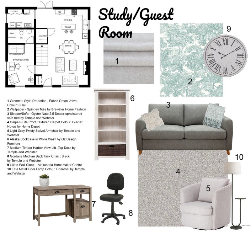 Module 9 Mood Board by Barb Fredlund on Style Sourcebook