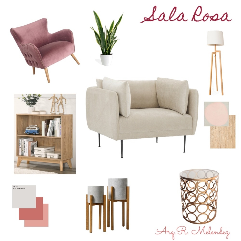 Living Rosa Mood Board by Isabela Meléndez on Style Sourcebook