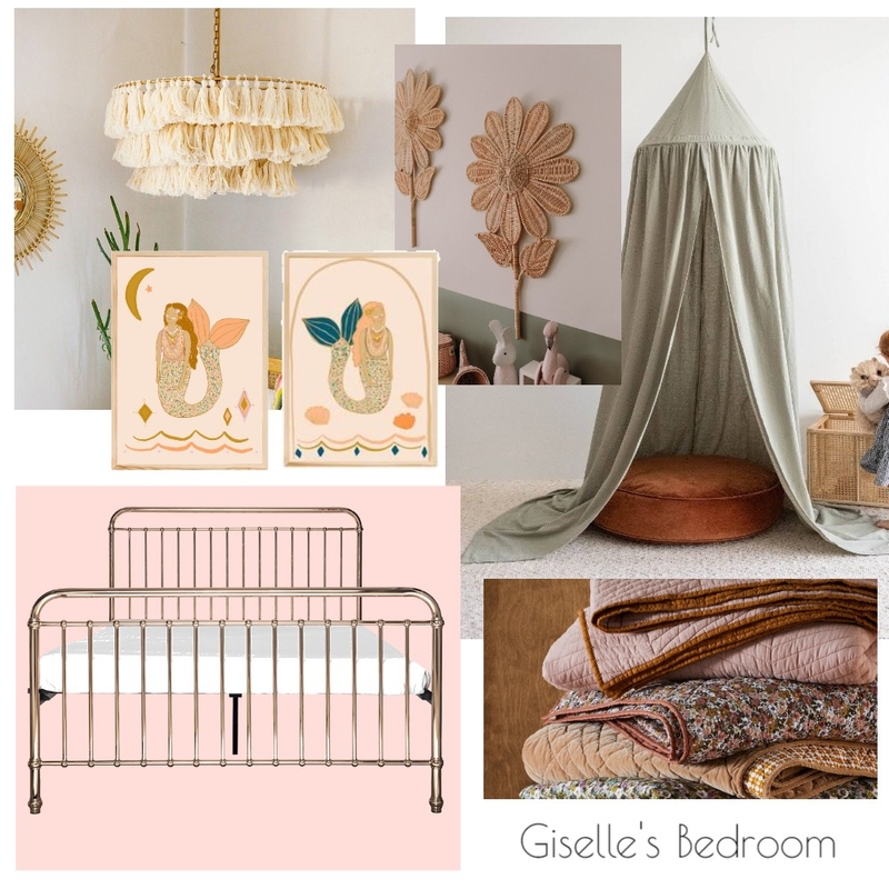 Giselle's Bedroom Mood Board by bel.foran on Style Sourcebook