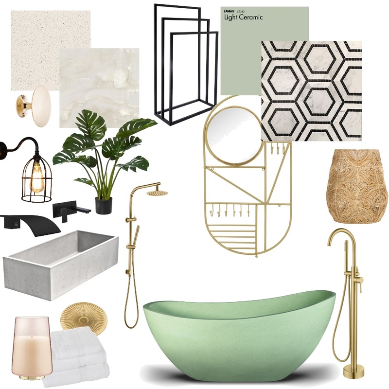 Bathroom design Mood Board by SarahAlice on Style Sourcebook