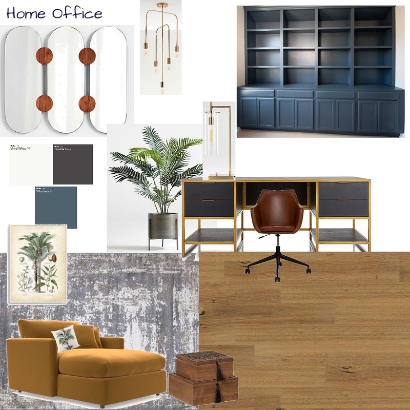 Internal Garden Office Mood Board by ElizabethBerry on Style Sourcebook