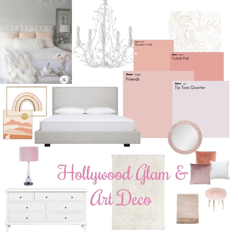 Hollywood Glam Mood Board by SEG Desgins on Style Sourcebook