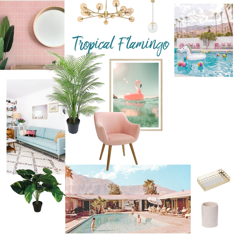 Concept Board Flamingo Mood Board by ValerieHormes on Style Sourcebook