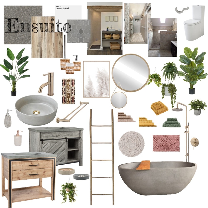 ensuite Mood Board by SkyeLauren on Style Sourcebook