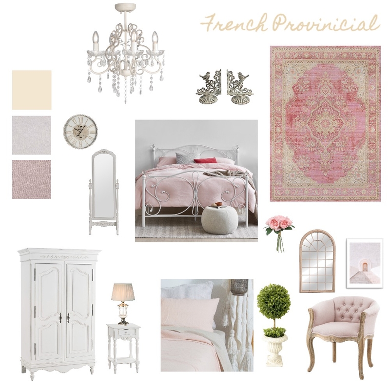 French Provincial Mood Board by zainabr_ on Style Sourcebook