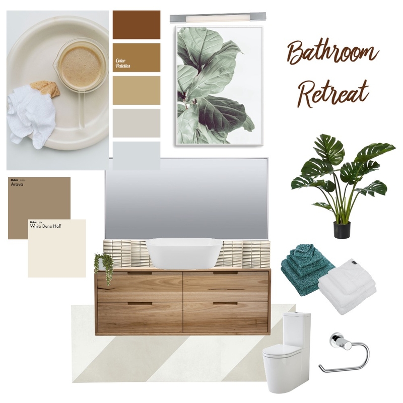 BATHROOM Mood Board by DIYA on Style Sourcebook
