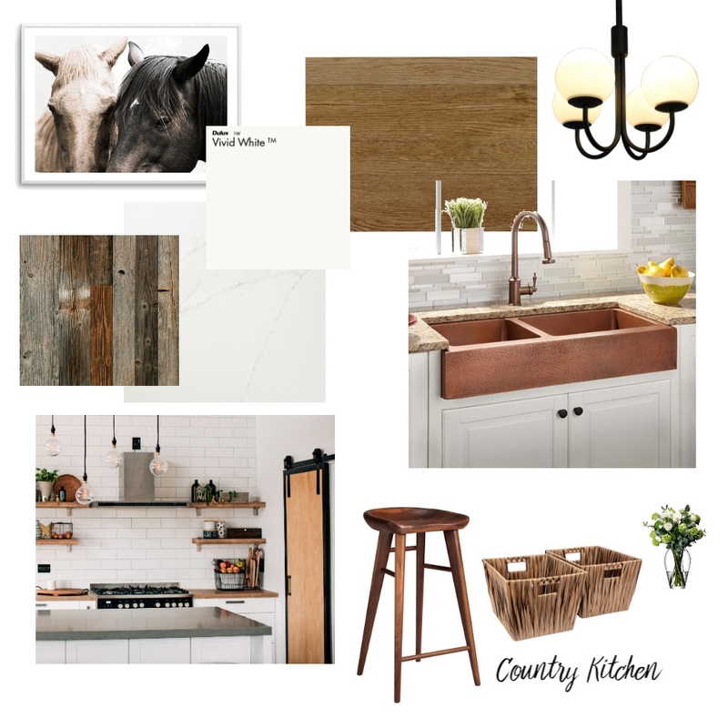Country kitchen Mood Board by Joybird on Style Sourcebook