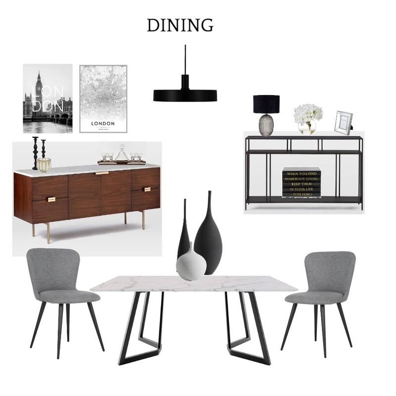 DINING - 2a Mood Board by Organised Design by Carla on Style Sourcebook