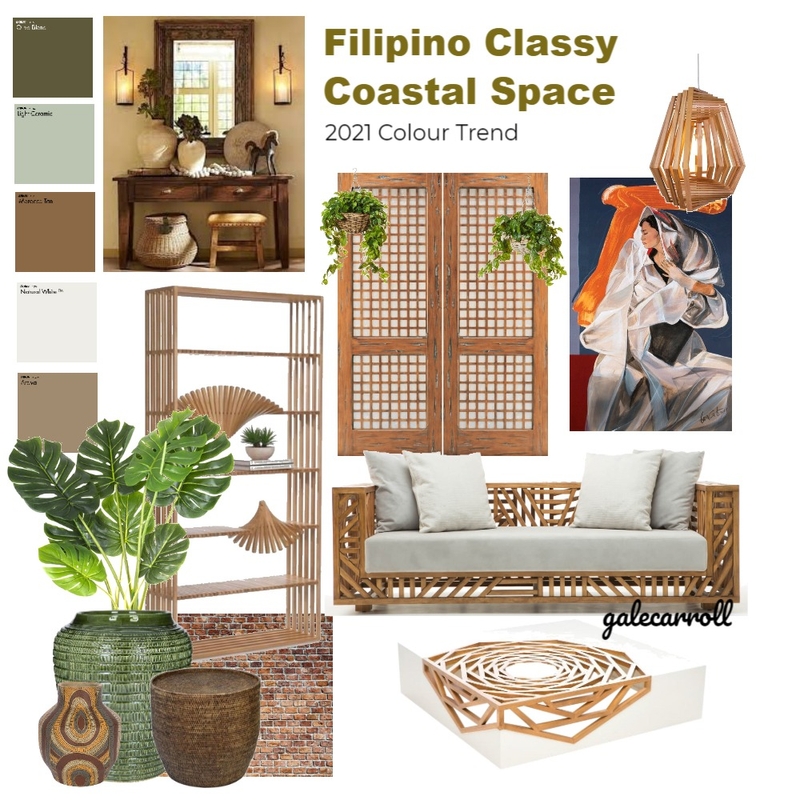 Filipino Classy Coastal Living Mood Board by Gale Carroll on Style Sourcebook