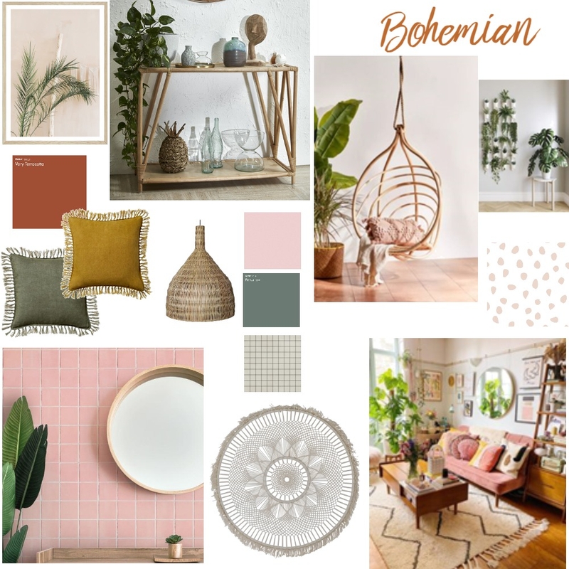 Boho Mood Board Mood Board by Nadia Cheddi on Style Sourcebook
