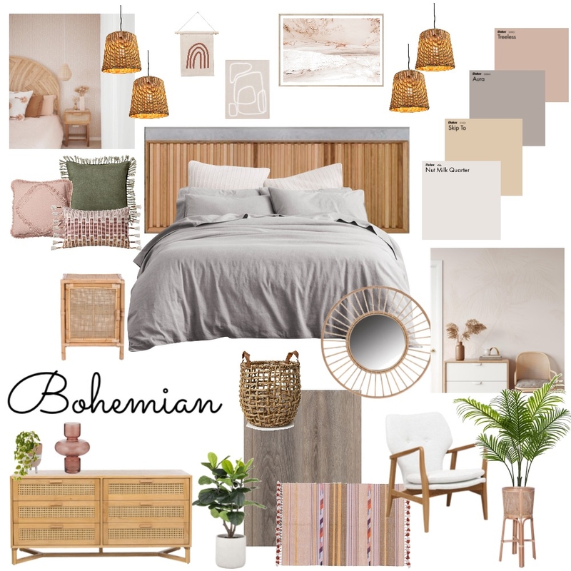 Bohemian Mood Board by Lily Edmonds on Style Sourcebook