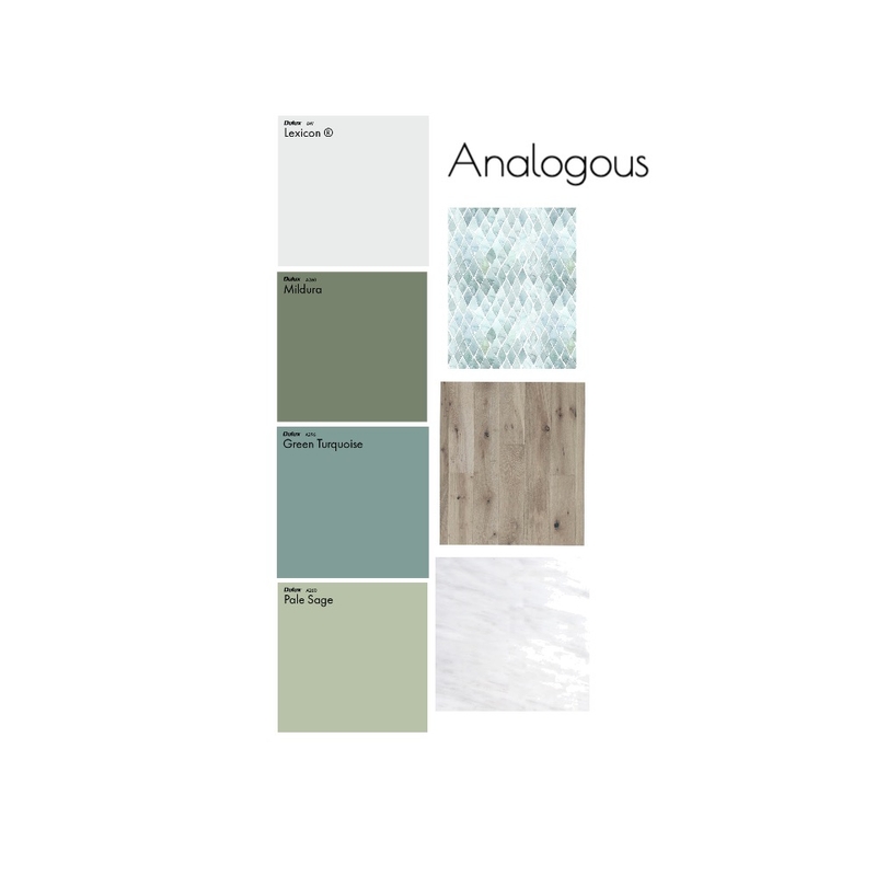 Analogous + wallpaper + wood Mood Board by kcotton90 on Style Sourcebook